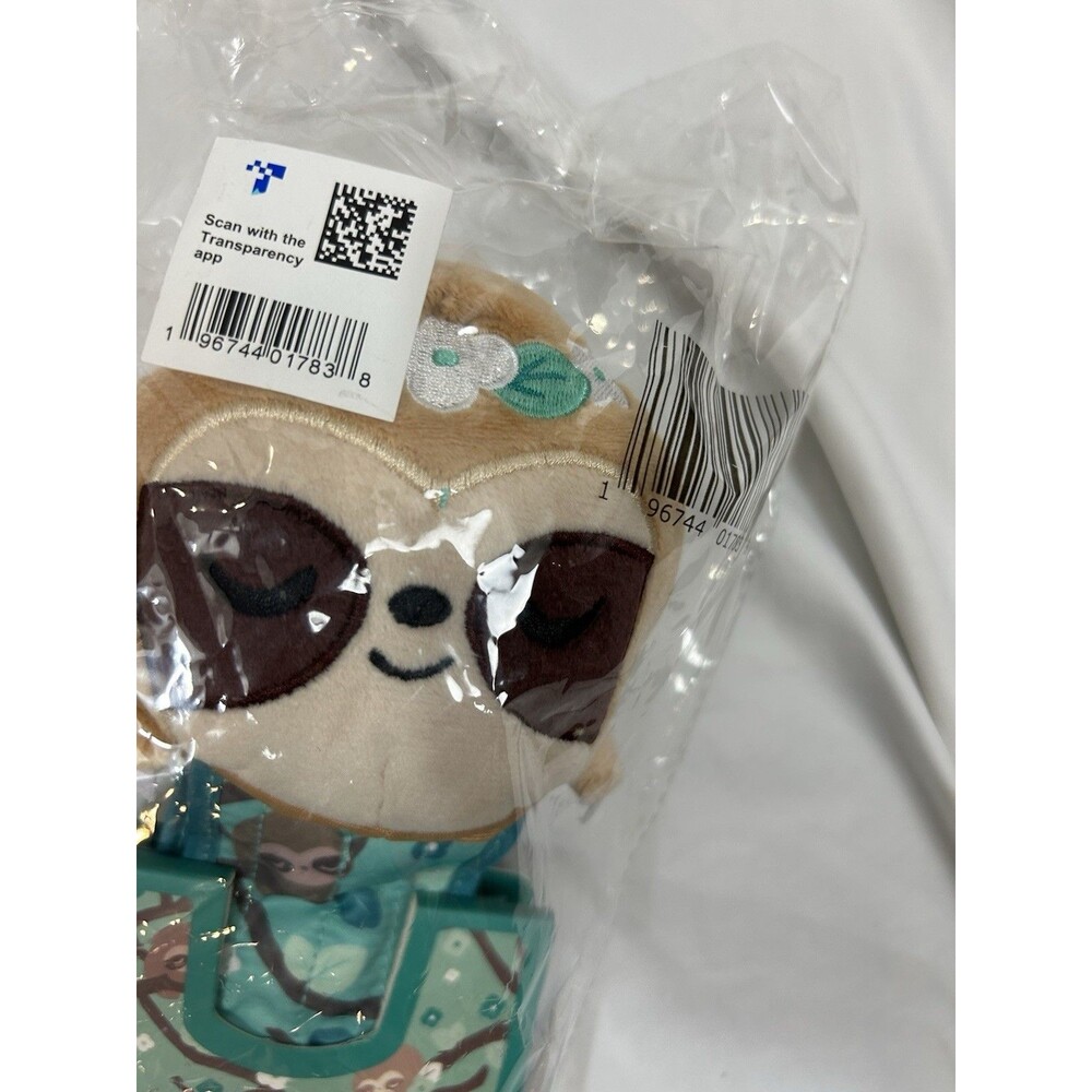 Plushiverse Plushie Tote Bag See Turtle Design Reusable Bag with Plush Holder - Picture 5 of 6